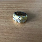 Кольцо-змейка со синими кристаллами — thimble, sunglasses (photo 3)