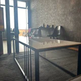 Журнальный стол с керамогранитной столешницей 120х60х46 см — dining table, prison, washbasin (photo 4)