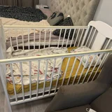 Детская кроватка 120х60 с матрасом и бельем — crib, cradle (photo 2)