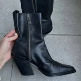 Ботильоны ZARA, натуральная кожа, 37 размер — Loafer, cowboy boot, backpack (photo 3)