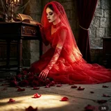 Костюм Хэллоуин 'Привидение-Невеста' — cloak (photo 3)