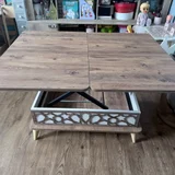 Компактный раскладной обеденный стол — crate, bannister (photo 5)