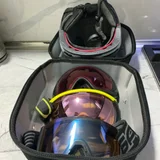 Шлем горнолыжный Atomic размера L + Маски горнолыжные Oakley Canopy (2 цвета) + маска Salice — oxygen mask, gasmask, scuba diver (photo 1)