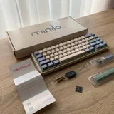 Клавиатура Varmilo Minilo VXT67 — typewriter keyboard, computer keyboard, space bar (photo 1)