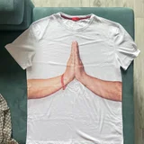 Футболка ISAIA с принтом Namaste — jersey (photo 1)