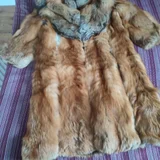 Шуба из меха огненной лисицы — cocker spaniel, fur coat, soft-coated wheaten terrier (photo 1)