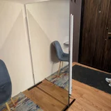 Зеркало на подставке с подсветкой 160х90 — sliding door, doormat (photo 1)