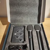 Караоке-микшер K203-DE-S с 2 беспроводными микрофонами в кейсе — carpenter's kit (photo 1)