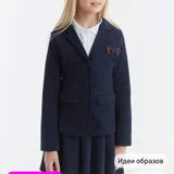 Комплект школьной одежды для девочки 7-8 лет — suit, trench coat (photo 5)