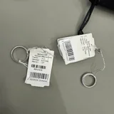 Золотые обручальные кольца с бриллиантами, белое золото 585 пробы (photo 8)