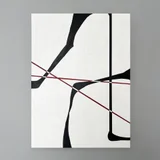 Интерьерная картина Сезон голубики 25x25 см — wall clock, envelope, bow (photo 5)