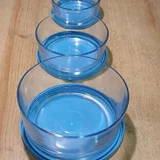 Комплект из 3 стеклянных контейнеров — mixing bowl, Petri dish (photo 2)
