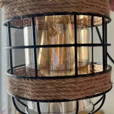 Светильник с лампой Эдисона — drum, fire screen (photo 3)