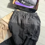 Пакет детских вещей — backpack, crash helmet, trench coat (photo 3)