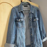 Вельветовая утепленная куртка Bershka Join Life M — jean (photo 2)