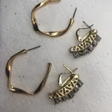 Серьги — safety pin, hook, pick (photo 3)