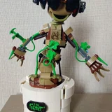 Lego Marvel Dancing Groot 76297 — rubber eraser (photo 1)