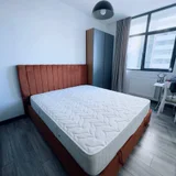 Двуспальная кровать King Size с матрасом — studio couch, four-poster (photo 2)