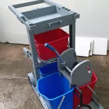 Тележка для клининга полная комплектация — barrow, folding chair (photo 2)