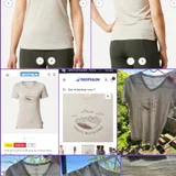 Походная футболка Decathlon шерсть Merino S (photo 1)