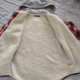Толстовка на овчине на 8-10 лет — cardigan, wool, fur coat (photo 2)