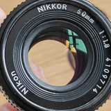 Плёночный фотоаппарат Nikon FM с объективом Nikkor AI-S 50mm F1.8 (photo 6)