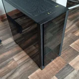 Корпус Corsair iCUE 4000X RGB Black — dining table, pedestal, fire screen (photo 1)
