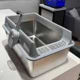 Кошачий лоток из нержавеющей стали — scale (photo 1)