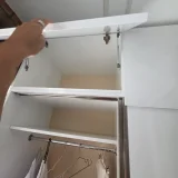 Шкаф-купе белый на заказ — refrigerator, bookcase, medicine chest (photo 2)