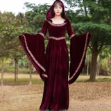 Платья и наряды (размеры S-M) — cloak, velvet (photo 2)
