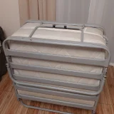 Раскладная кровать с матрасом и наматрасником — crate, photocopier (photo 1)