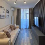 Квартира 1+1 на Шартава 18 — studio couch, shoji, window shade (photo 1)