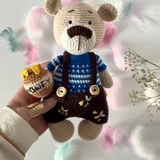 Игрушка ручной работы — teddy (photo 4)