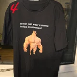 Мем футболка с ШибуИну — sweatshirt, jersey (photo 1)