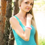 Серьги "Розовая бахрома" — bikini, maillot, maillot (photo 5)