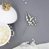 Шпилька в прическу Tenderness ручной работы — necklace, dial telephone (photo 5)