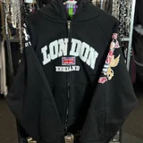 Зип-худи оверсайз M-L с кепкой в подарок — sweatshirt, jersey (photo 1)