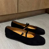 Велюровые балетки — Loafer, sandal, clog (photo 1)