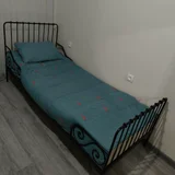 Детская кровать Ikea Minnen с матрасом и реечным дном — studio couch (photo 1)