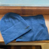 Набор: Шапка и шарф — jean, sweatshirt, cardigan (photo 1)