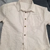 Рубашка зелёная GAP 9-10 лет — cardigan, trench coat (photo 5)