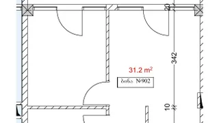 1+1 на Comfort House შ. რუსთაველის გამზ. 104,106 Rustaveli District