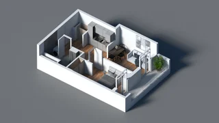 2-комнатная квартира. Ортачала