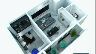 2-комнатная квартира. Исани