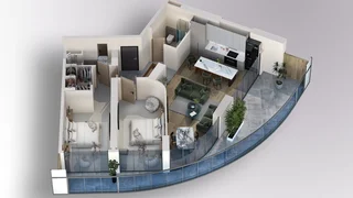 3-комнатная квартира