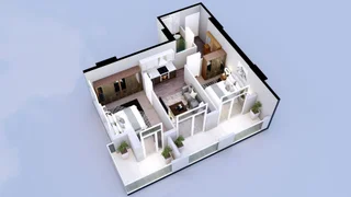 3-комнатная квартира