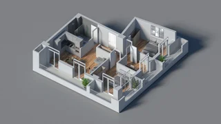 3-комнатная квартира. Ортачала
