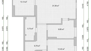 3 room Flat For Sale. Vake