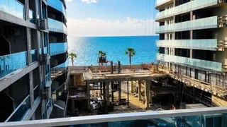 Уютная квартира 1+1 с прямым видом на море, Комплекс Sunrise