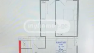2-комнатная квартира Продаётся. Диди Дигоми